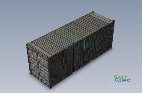 Pallet-Wide (PW) Containers