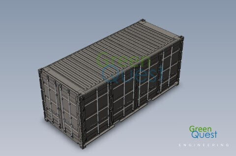 [3D] 20 GP OS  / S-wall / Closed Doors (OS)