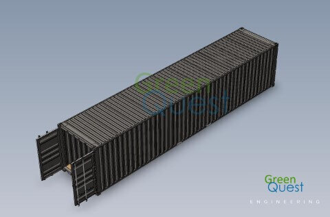 [SKP] 40 GP DD  / V-wall / Open Front (DD)