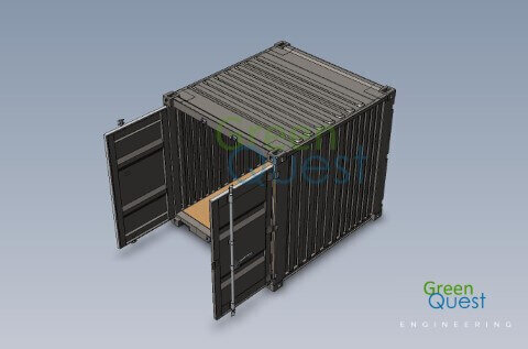 [SKP] 8 GP DD  / S-wall / Open Front (DD)