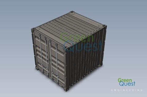[3D-PDF] 10 GP DD  / S-wall / Closed Doors (DD)