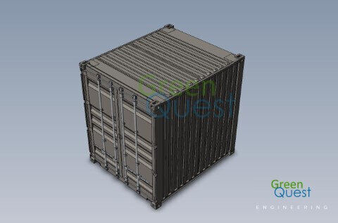 [3D-PDF] 10 GP  / S-wall / Closed Doors (STD)