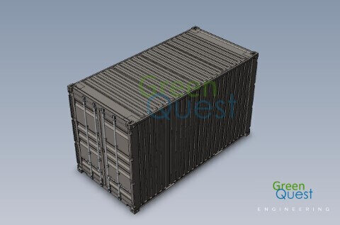 [3D-PDF] 16 HC DD  / S-wall / Closed Doors (DD)