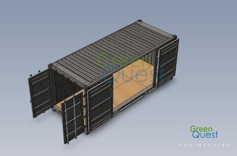 [3D-PDF] 20 GP OS  / S-wall / Open Side (OS)