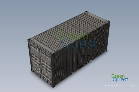 [3D-PDF] 20 HC  / S-wall / Closed Doors (STD)