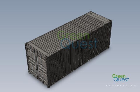 [3D-PDF] 24 HC DD  / S-wall / Closed Doors (DD)