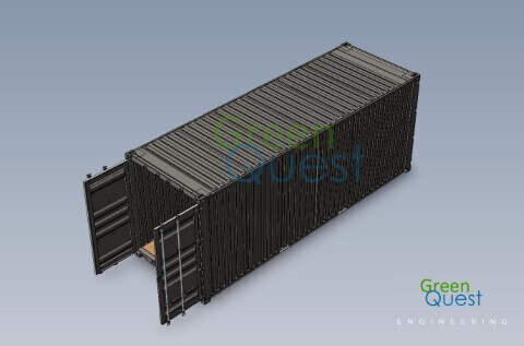 [3D-PDF] 24 HC DD  / S-wall / Open Front (DD)