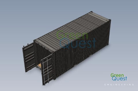 [3D-PDF] 24 HC  / S-wall / Open Doors (STD)