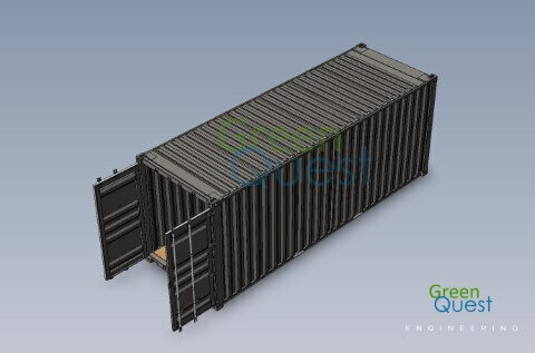[3D-PDF] 24 HC  / V-wall / Open Doors (STD)