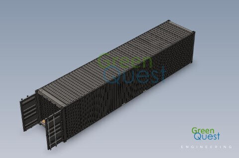 [3D-PDF] 40 GP  / S-wall / Open Doors (STD)