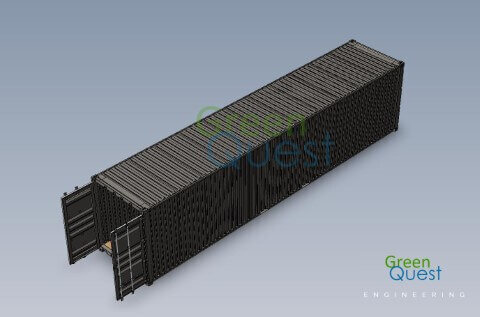 [3D-PDF] 40 HC DD  / S-wall / Open Front (DD)