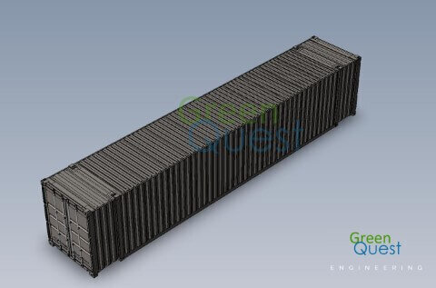 [3D-PDF] 48 HC DD  / V-wall / Closed Doors (DD)