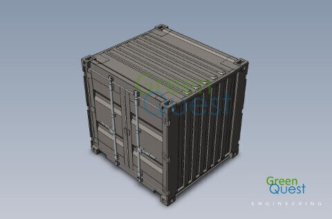 [3D-PDF] 6 GP DD  / S-wall / Closed Doors (DD)