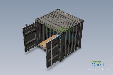 [3D-PDF] 6 GP DD  / V-wall / Open Front (DD)