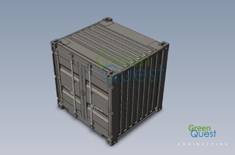 [3D-PDF] 6 GP  / S-wall / Closed Doors (STD)