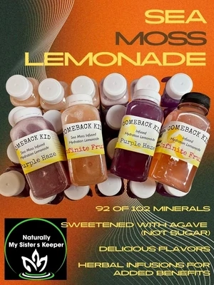 Sea Moss Infused Lemonade Drink-Comeback Kid