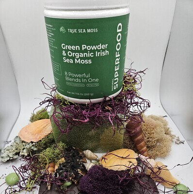 Sea Moss Green Superfood Blend w Spirulina