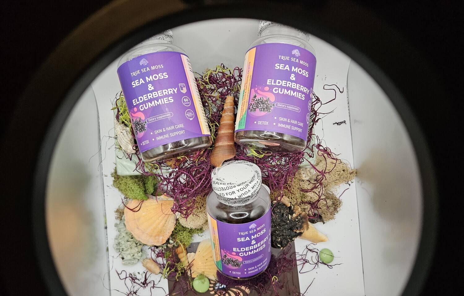 Sea Moss and Elderberry Gummies