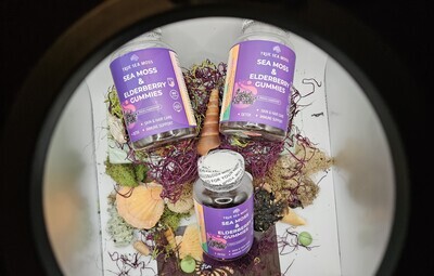 Sea Moss and Elderberry Gummies