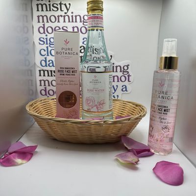 Rose Water Mist-Hydration Drink Baskets