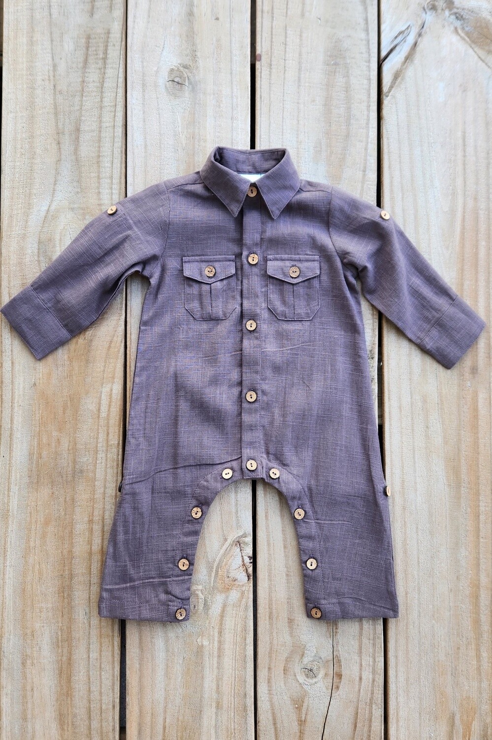 infant full sleeves romper