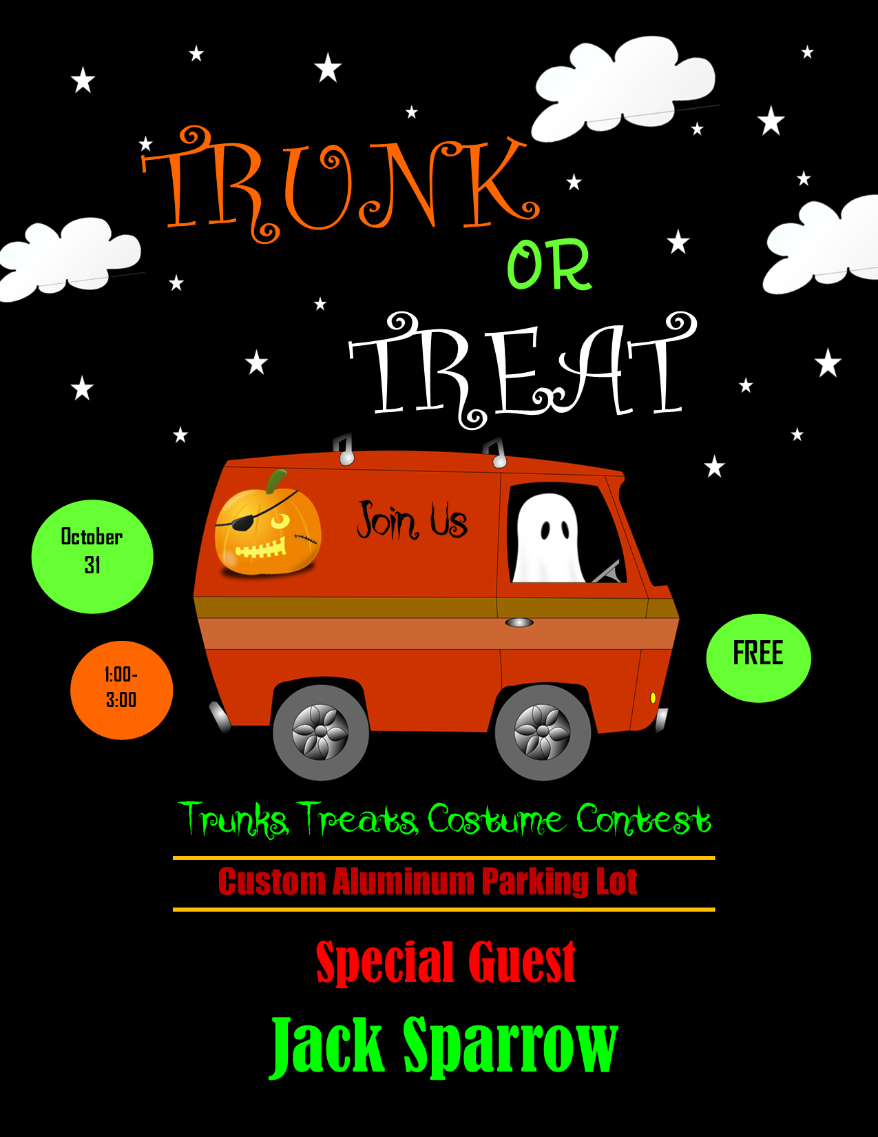 Trunk or Treat Halloween