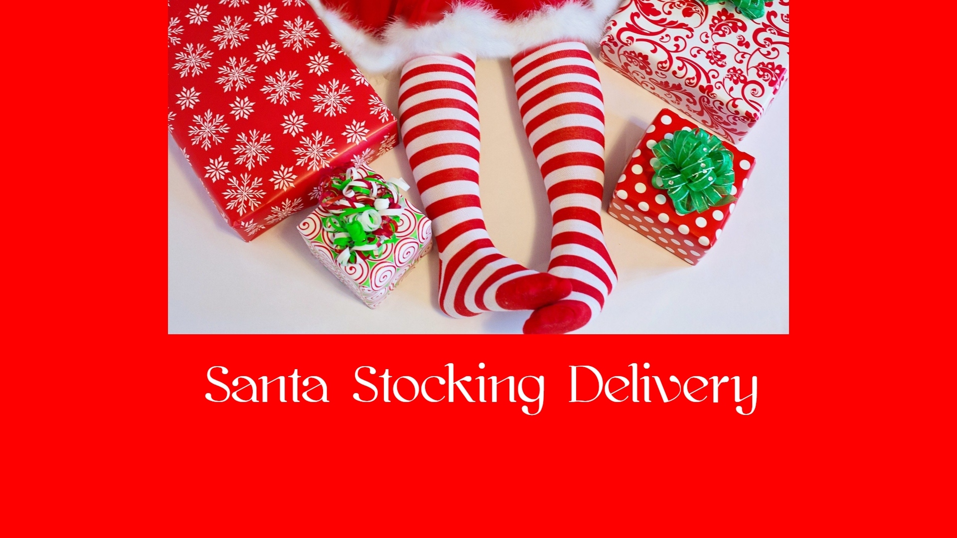 Santa Stocking Delivery Santa Stocking