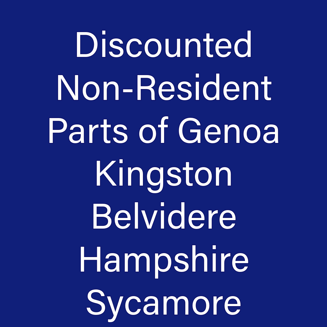 Pool Passes-Discounted Non-Resident-Parts of Genoa-Kingston-Belvidere--Hampshire-Sycamore Pool Passes KBHS & Parts of Genoa