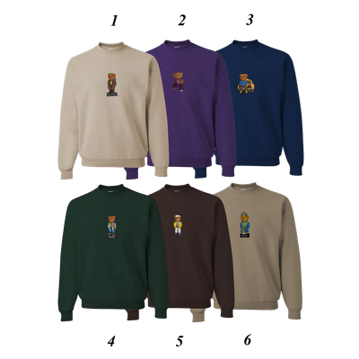 Brizzly B. Crewneck (Embroidery Series)