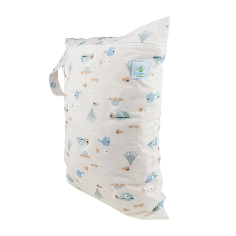 Blümchen waschbarer Wetbag