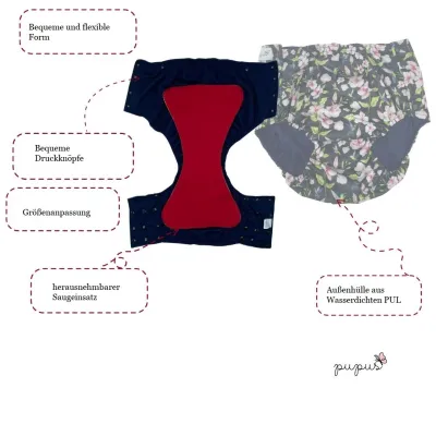 Pupus Periodenslip Einlage Bambus