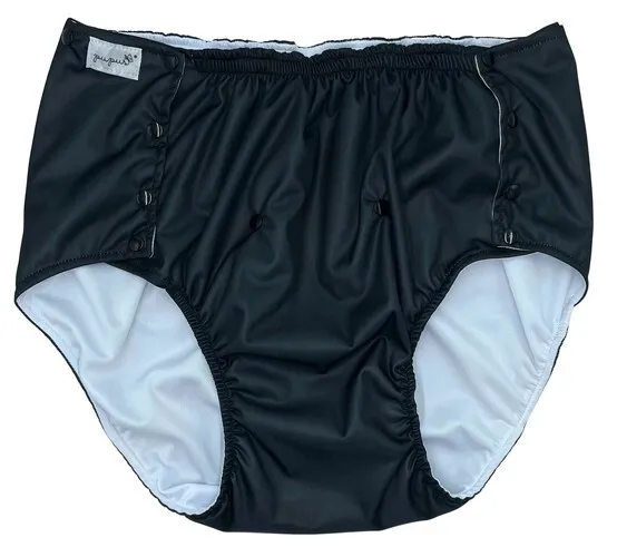 Pupus High Waist Periodenslip - Schwarz