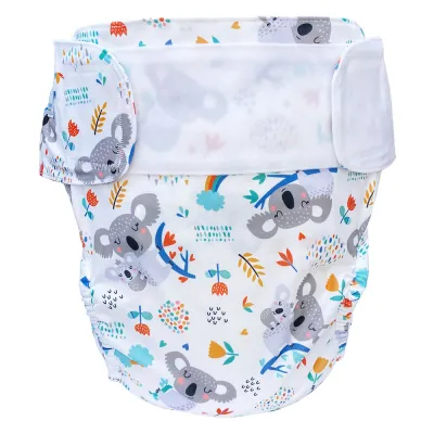 Blümchen Snap-In-One Stoffwindel Maxi