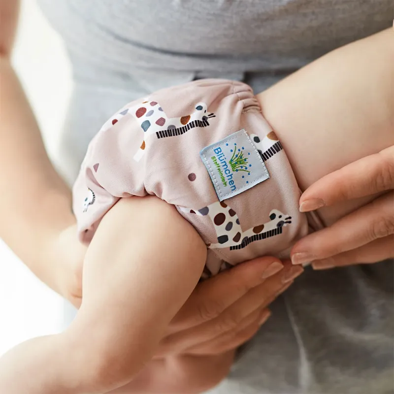 Blümchen All-in-One Windel