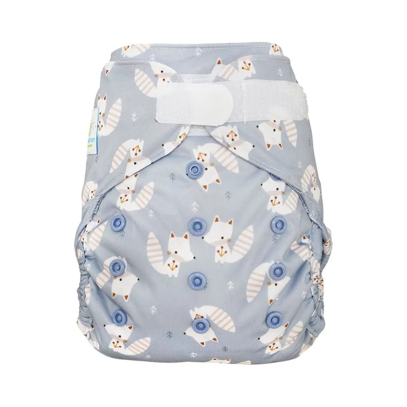 Blümchen Überhose OneSize Klett | 3–15 kg