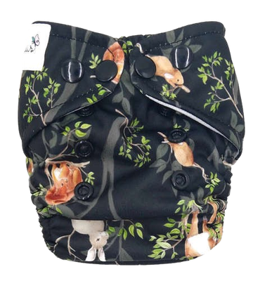 Pupus Stoffwindel Überhose mit Einlage (4-11 Kg)