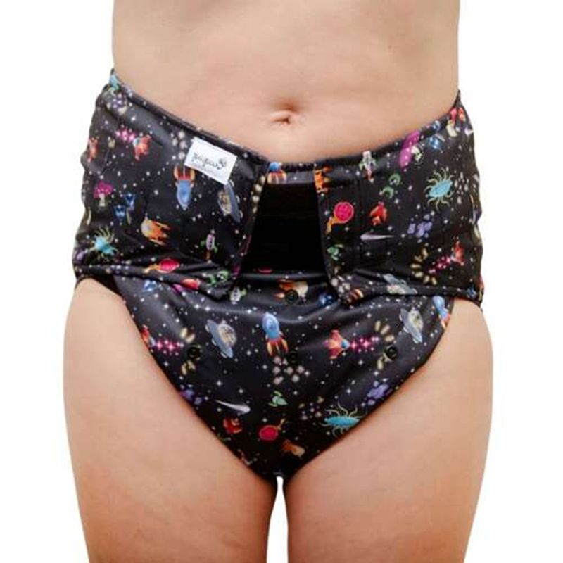 Windel Überhose für Erwachsene Space