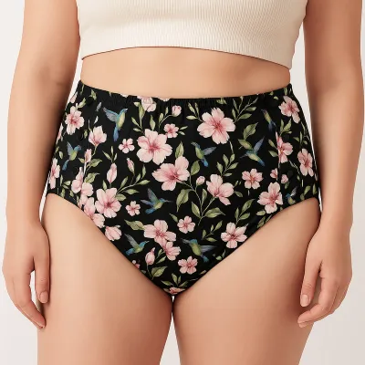 Pupus High Waist Periodenslip - Kolibri