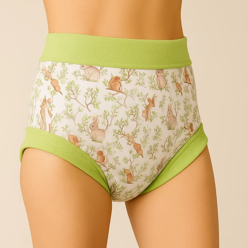 Pupus Inkontinenz-Schutzhose (PUL) Waldtag