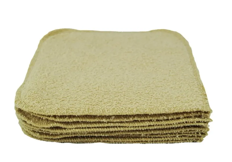 Waschbare Feuchttücher Frottee - natur
