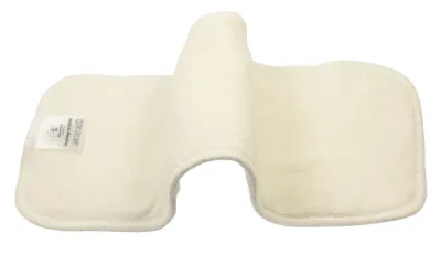 Blümchen Hanf/Bambus Einlage 4-lagig