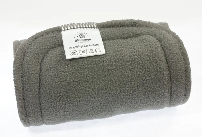 Blümchen Saugeinlage Bambuskohle