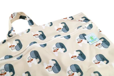 Blümchen waschbarer Maxi Wetbag