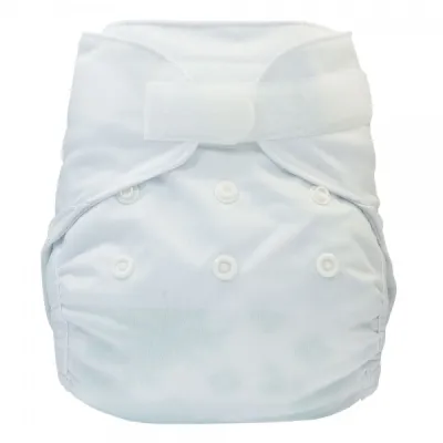 Blümchen Überhose Newborn | Weiß