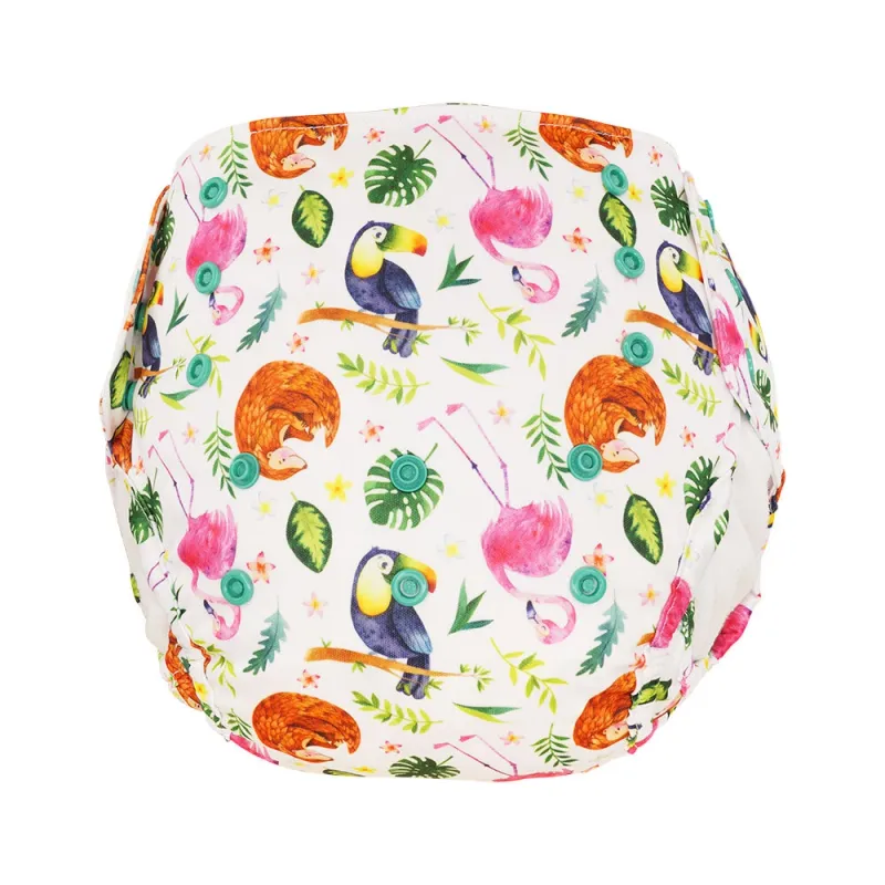 Blümchen Windelüberhose Snaps XL (8-25 kg) Blümchen Windelüberhose Snaps XL (8-25 kg)