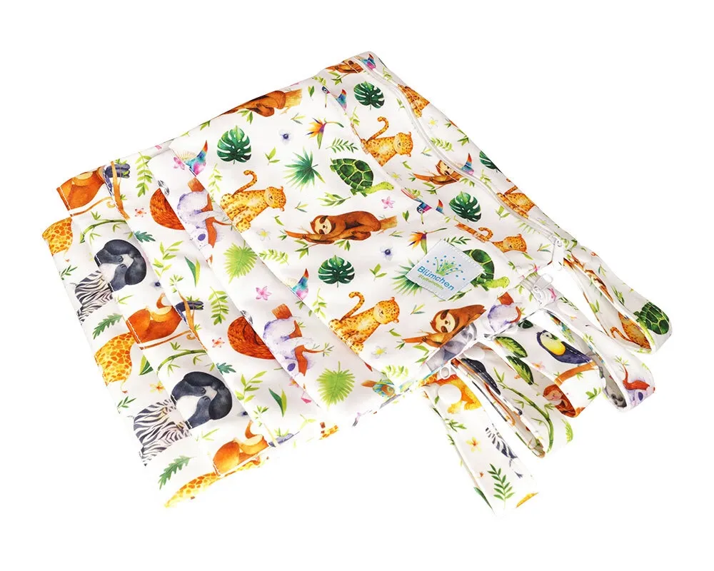 Blümchen waschbarer Mini Wetbag