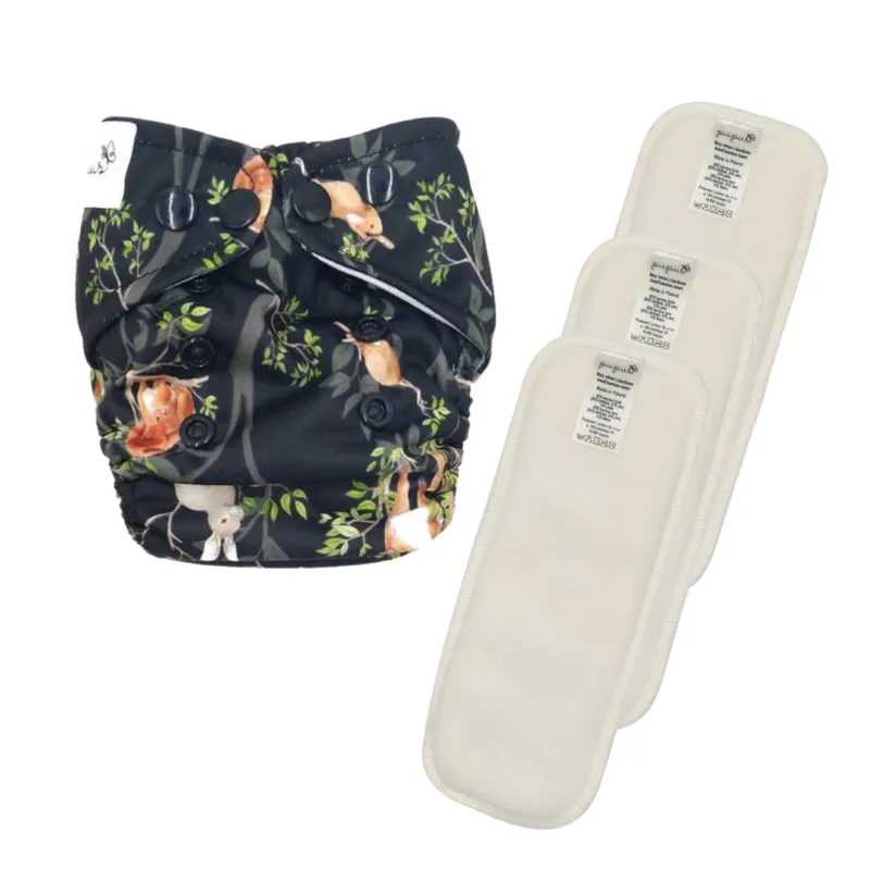 Pupus kleines Newborn Stoffwindel Set (2,5 - 7 kg)