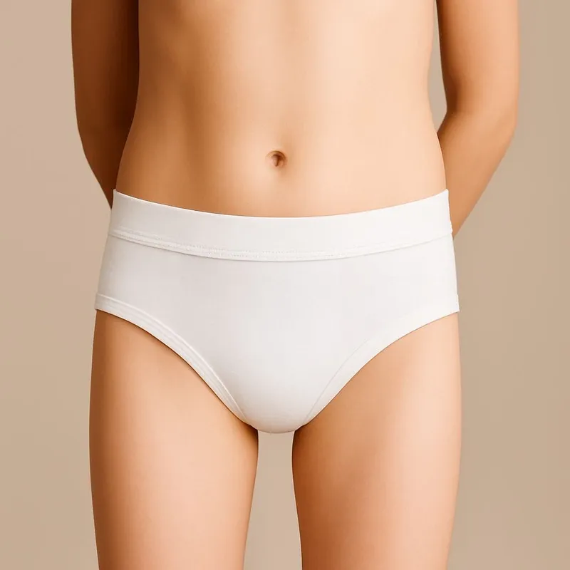 Pupus Junior Pants 7–15 Jahre – waschbare Pants in Weiß