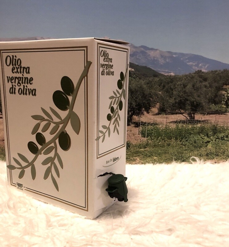Olivenöl in 3 Liter-Kanister (bag-in-box)