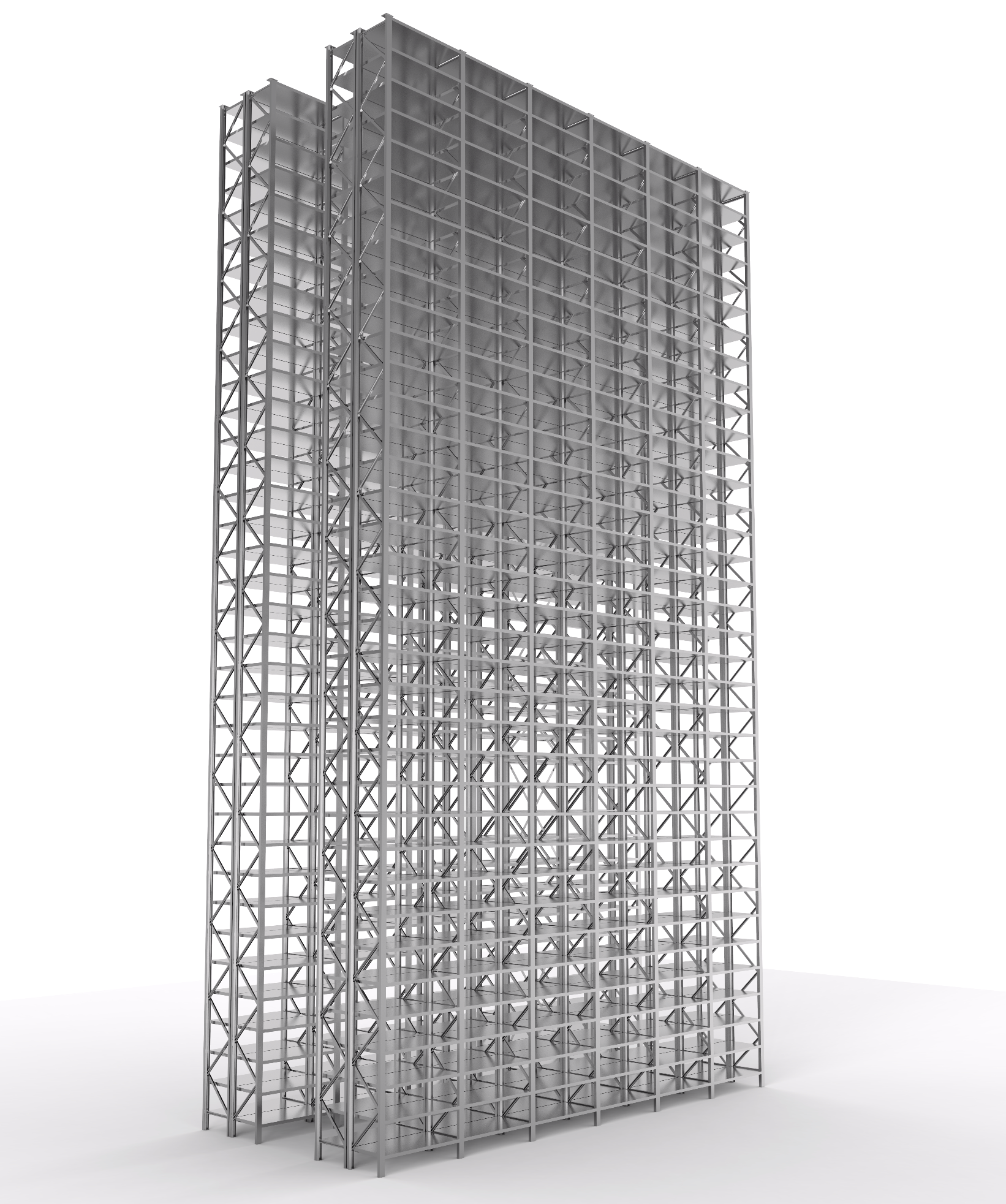 Multifloor aukštos sandėliavimo sistemos